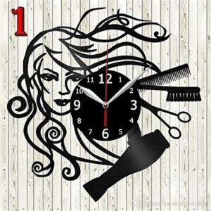 acrylic clock girl face design